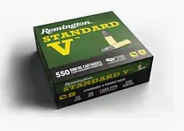 Remington .22 lfB. punta redonda de plomo Standard V 38 grs. - 550 pcs.