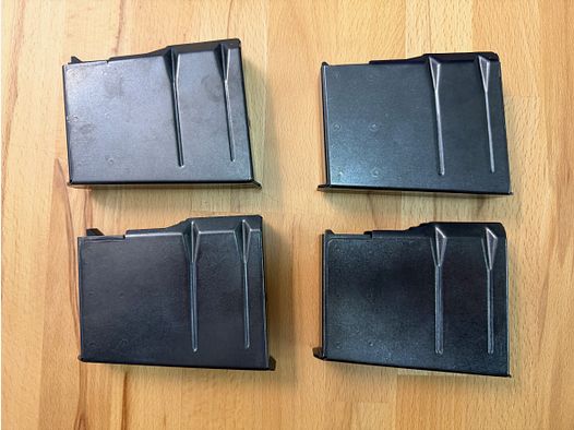 4 Stück Magazine Sako TRG 41/42, Kaliber .300WinMag, 7 Schuss - NEU