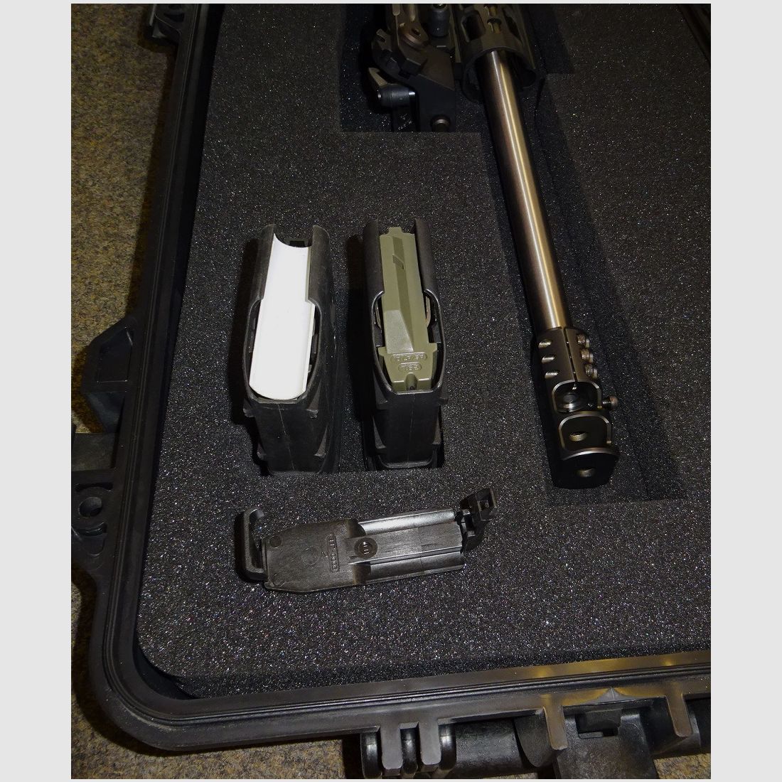 like new RUGER Precision Rifle RPR in 6,5mmCreedmoor + interchangeable barrel .308Win + scope VORTEX "ViperPST" 5-25x50