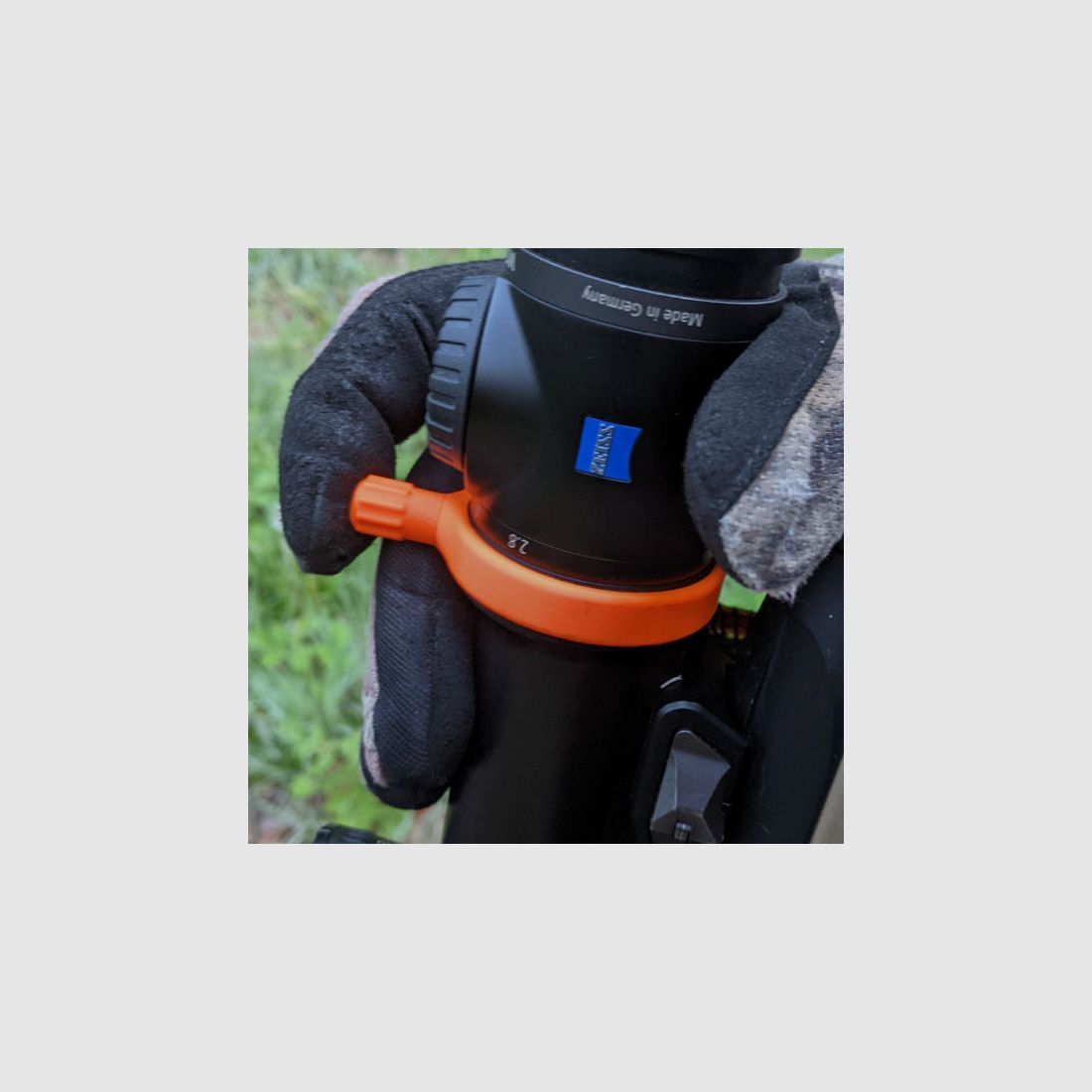 Pour Zeiss Victory V8 : levier de réglage rapide pour le réglage de l'agrandissement