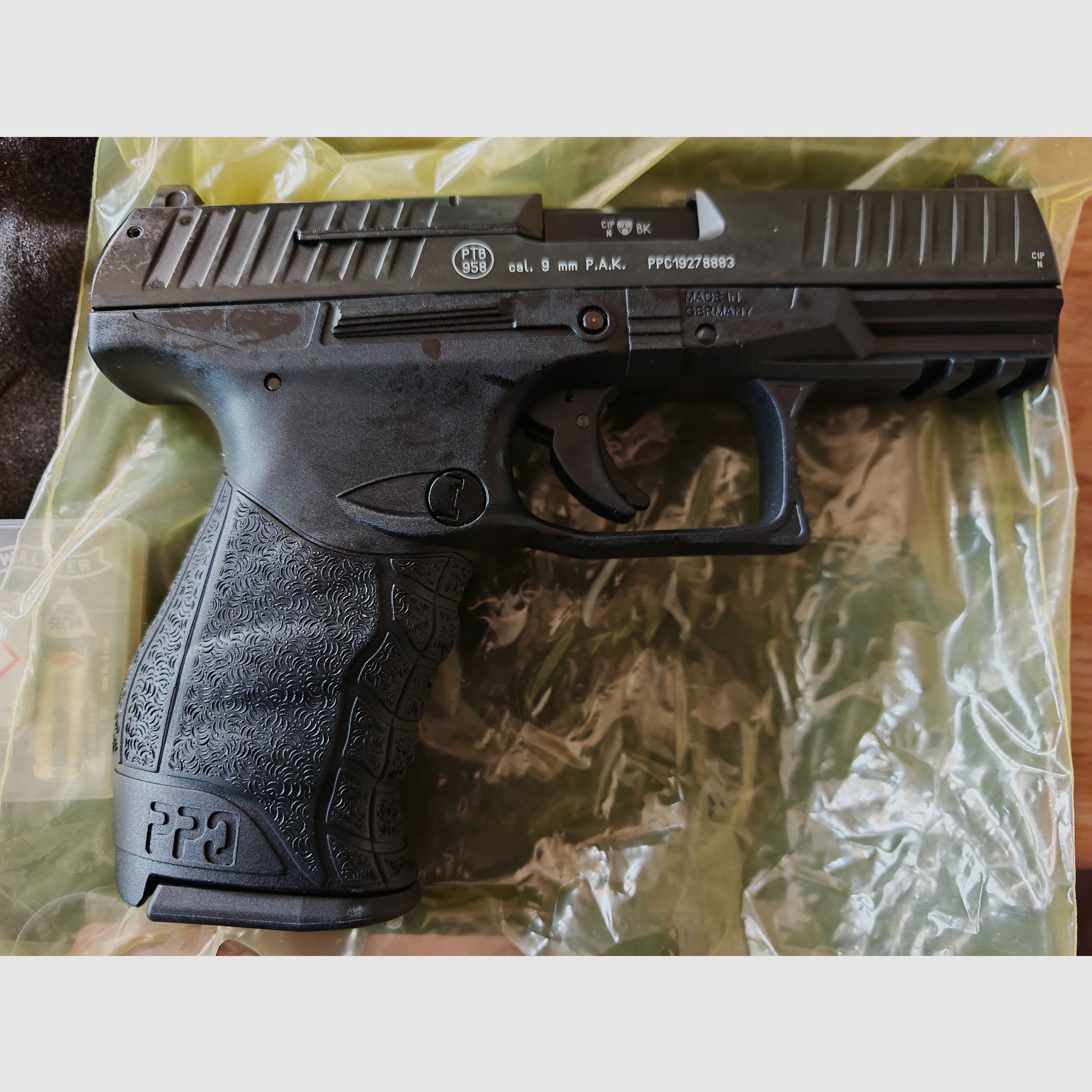 Schreckschusspistole Walther PPQ M2 9 mm PAK Neu