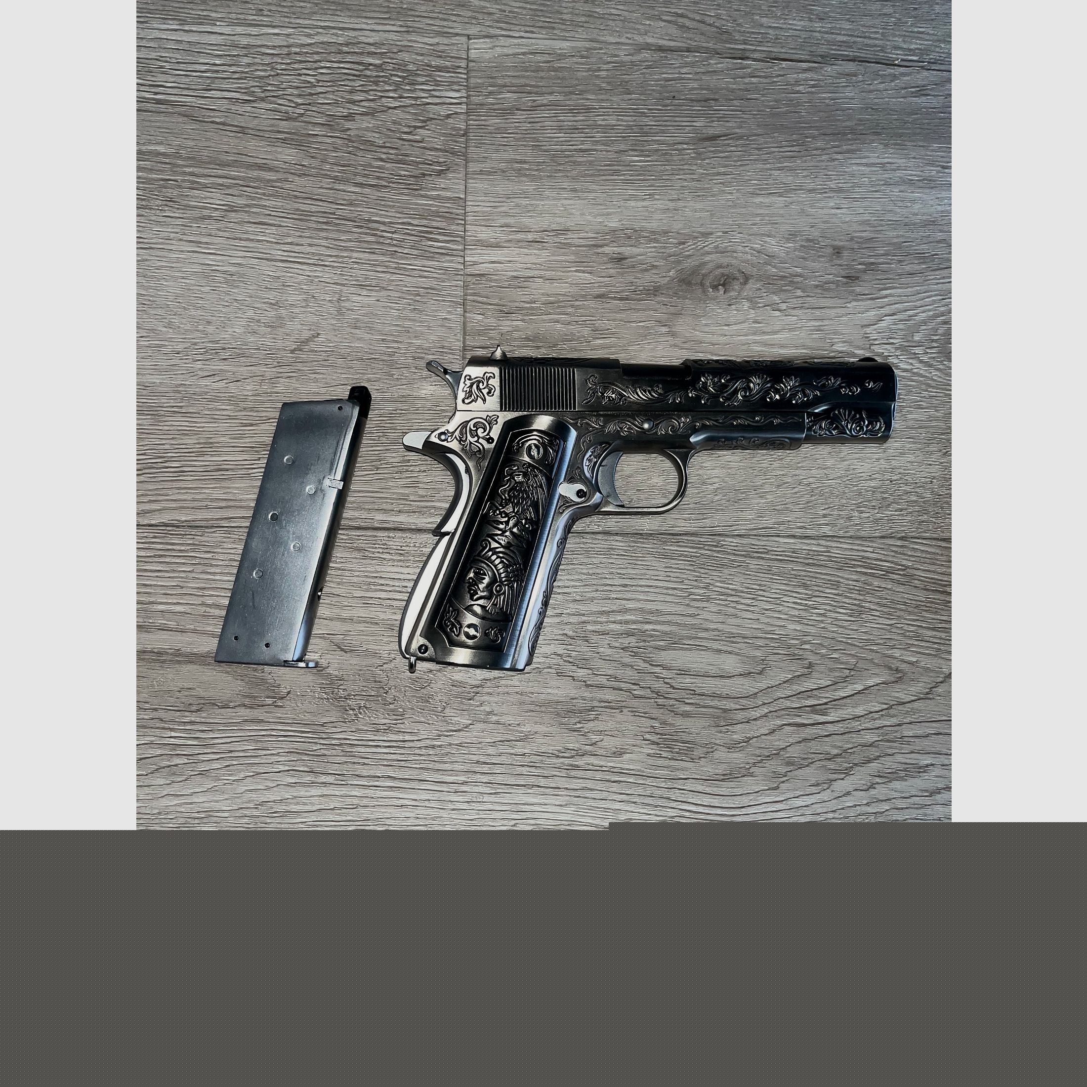  1911 GBB Vollmetall mit Gravuren