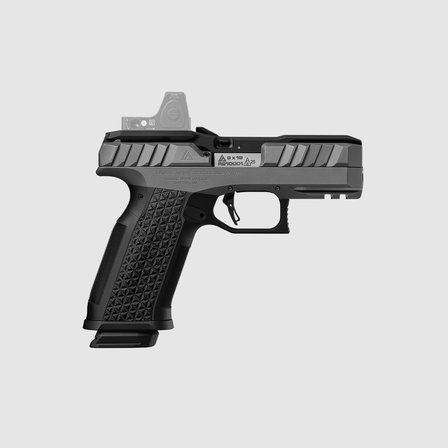 REMUS 9×19 Optic Kit 4″ GREY/BLACK, Bild 3 von 5