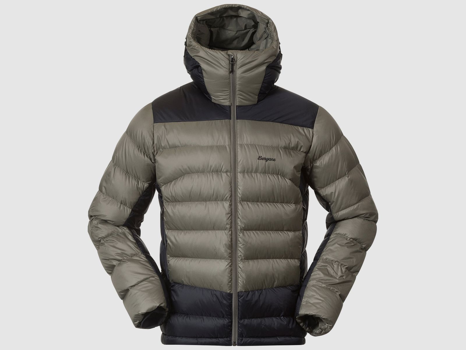 Bergans Vaagaa Allround Down Jacket Men Green Mud/Black L
