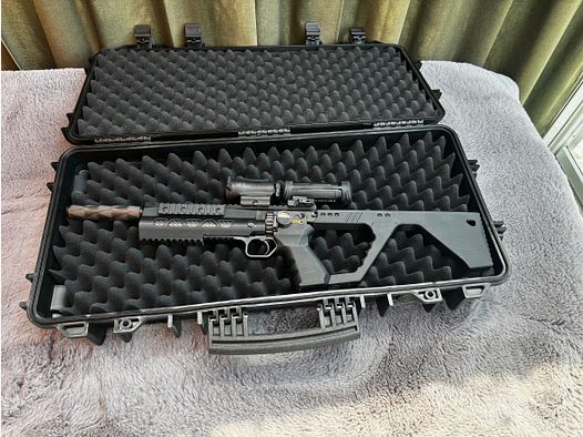 Huben K1 met veel accessoires.
