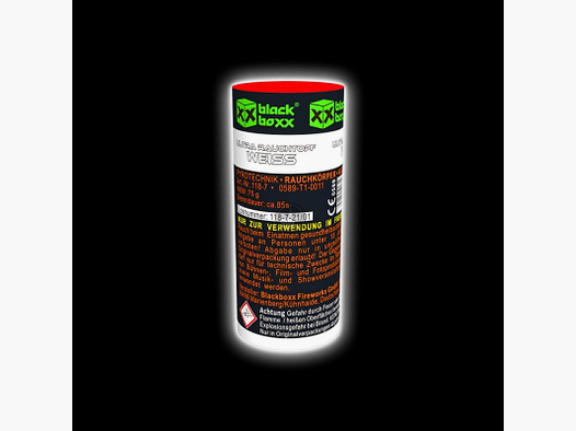 Blackboxx Ultra Rookpot 90 sec. - Wit