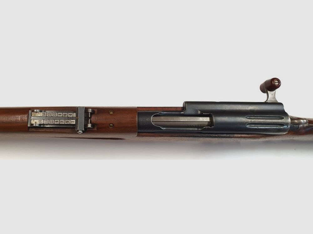 Waffenfabrik Bern Repetierbüchse Waffenfabrik Bern Schweizer K11 Kaliber 7,5x55swiss komplett nummerngleich + Bajonett