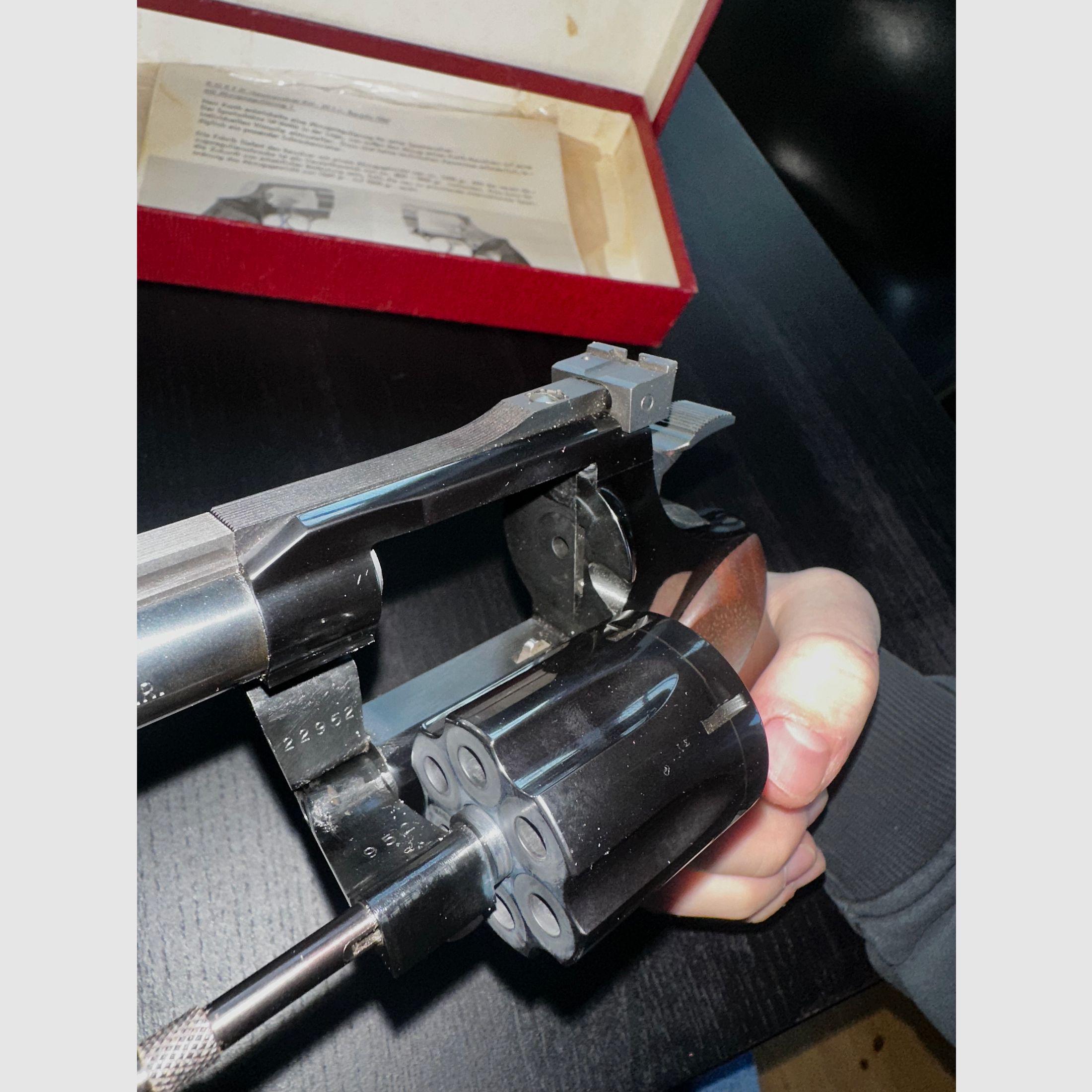 NEUF | Revolver Korth .22 lr avec réglage de la détente