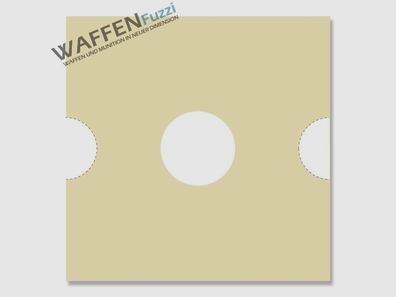 LG-Scheibenstreifen-Kassette, Luftgewehr 10m, 17 x 17 cm