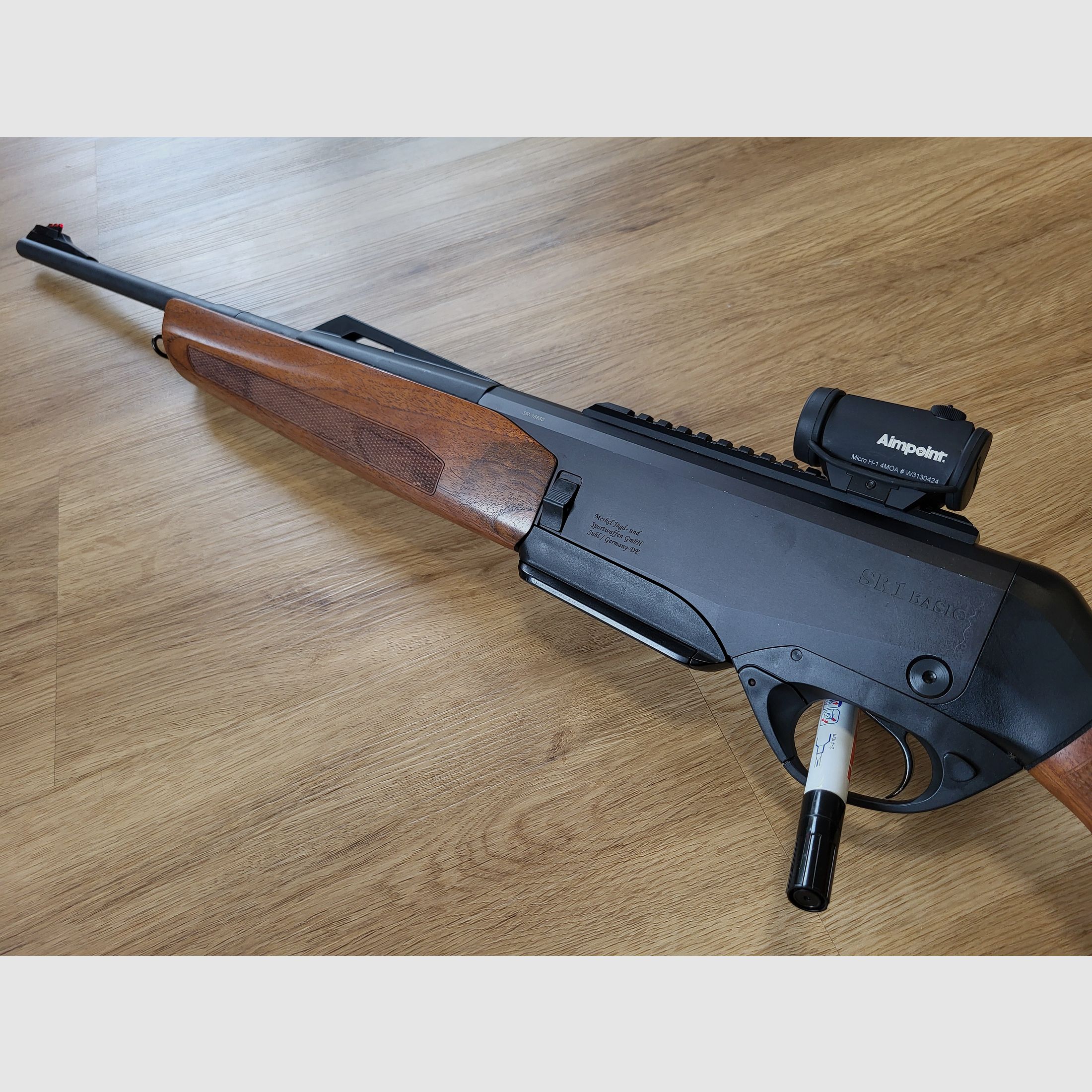 Merkel SR1 mit Aimpoint Micro H1