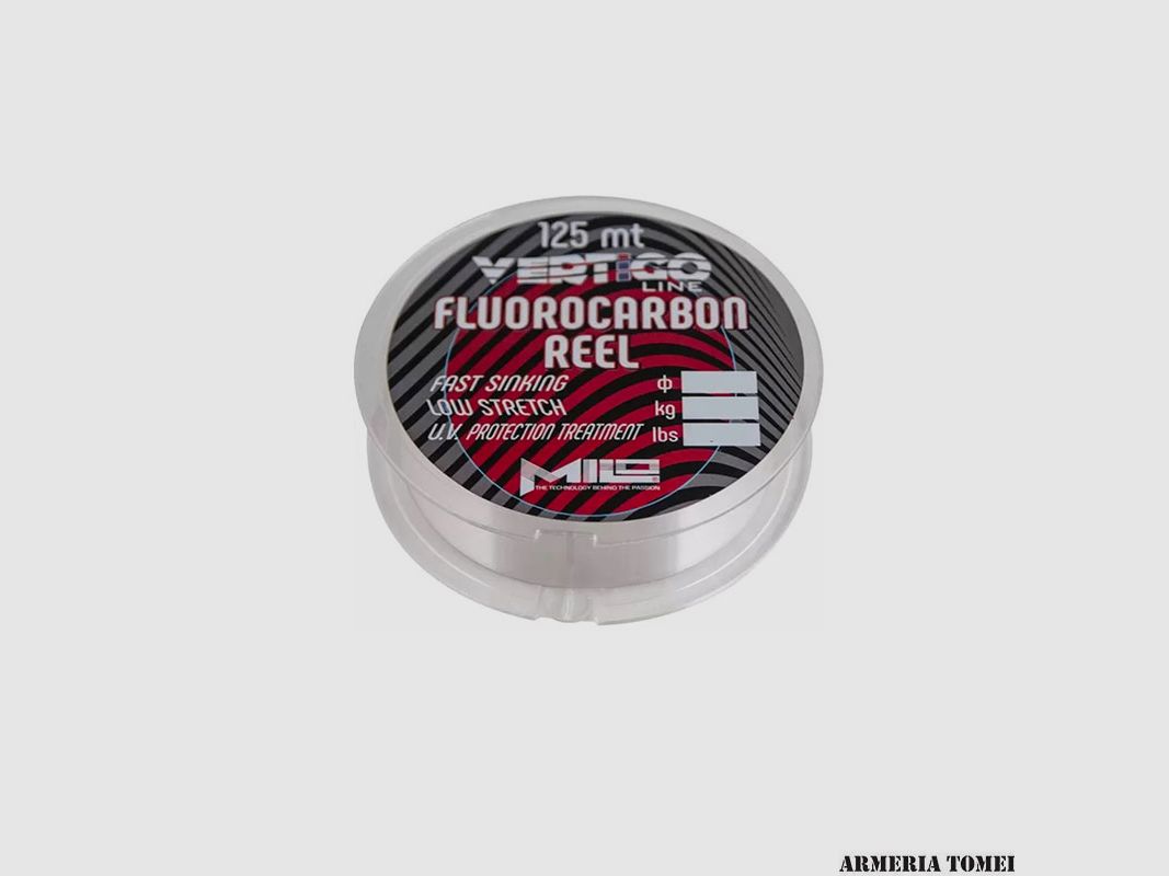 MILO – VERTIGO LINE FLUOROCARBON REEL 125m