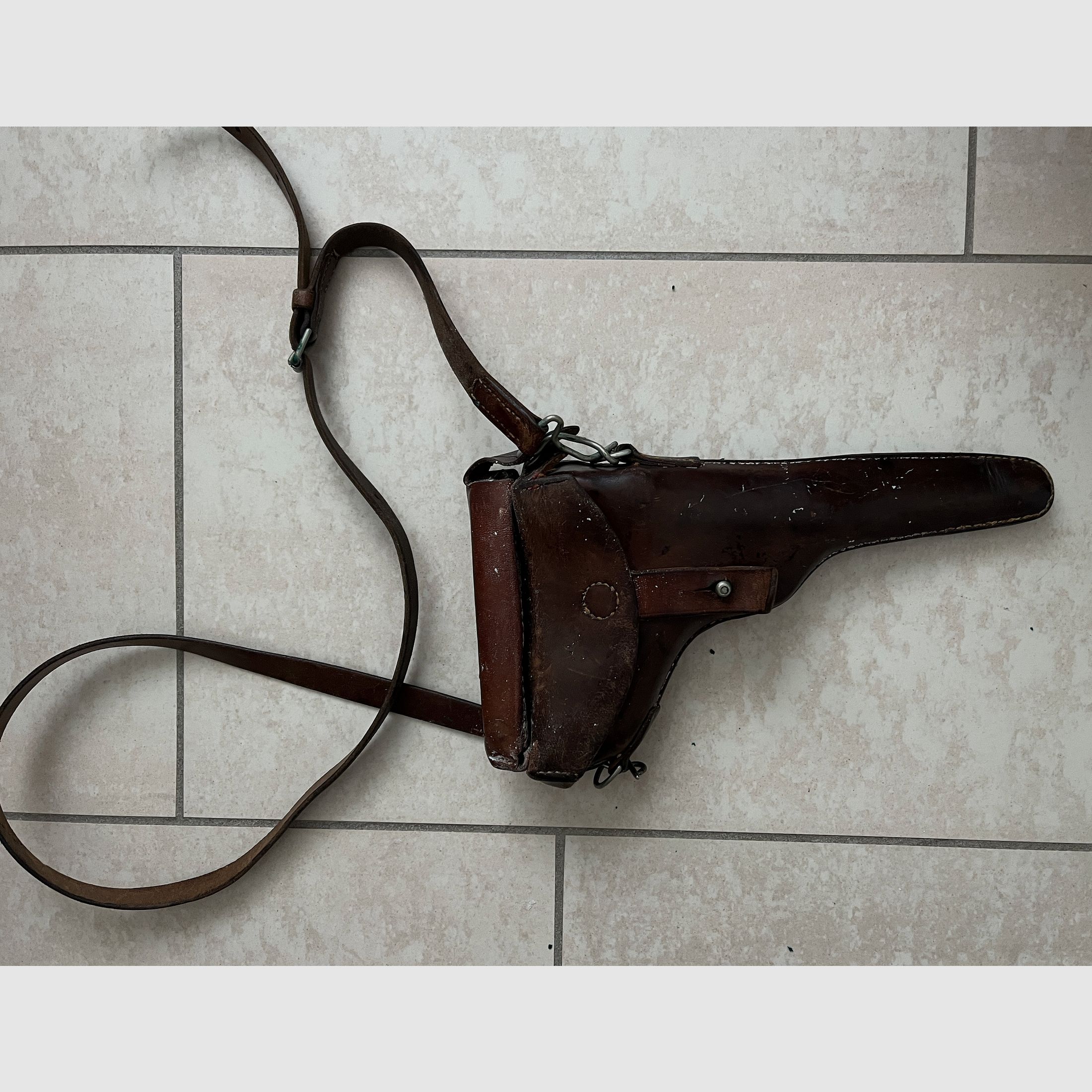 Schweizer Ordonanzpistole 1900/06 (Parabellum), Kalier 7,65 mm Luger, von Privat/Familienbesitz 