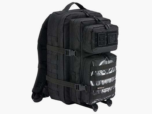 Brandit US Rucksack Cooper MOTÖRHEAD Collection - Large - 40 Liter- Schwarz *** AKTION ***