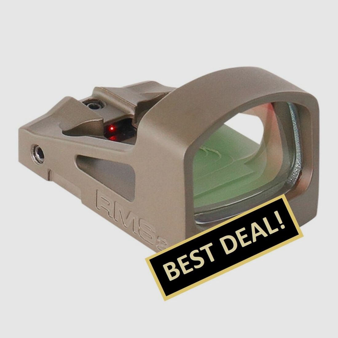 Shield Rotpunktvisier RMS2 Olive Green - 4 MOA Punkt Dot