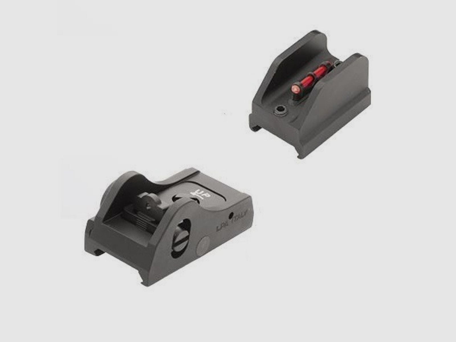 LPA STF Visierset Ghostring m/Fiber rot