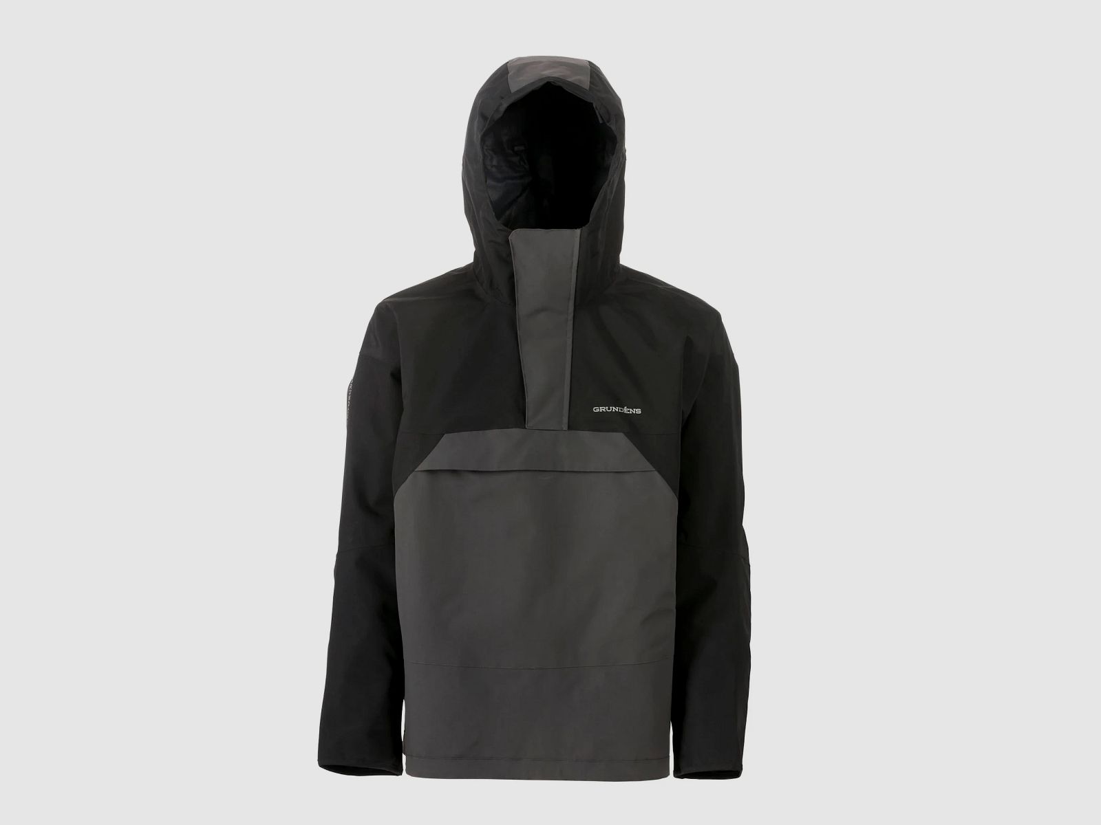Grundens Full Share Anorak Black / Grey, L
