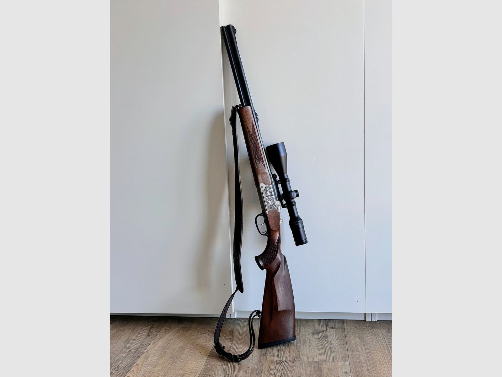 Bockbüchsflinte mit Einstecklauf
