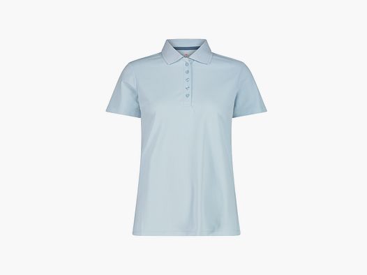 CMP Jednolite Polo Koszulka Sky Blue