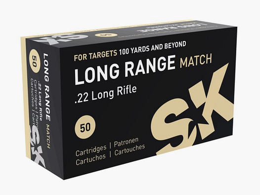 Sk Schönebeck .22 lfb. 40grs Long Range Match - 50 Stk