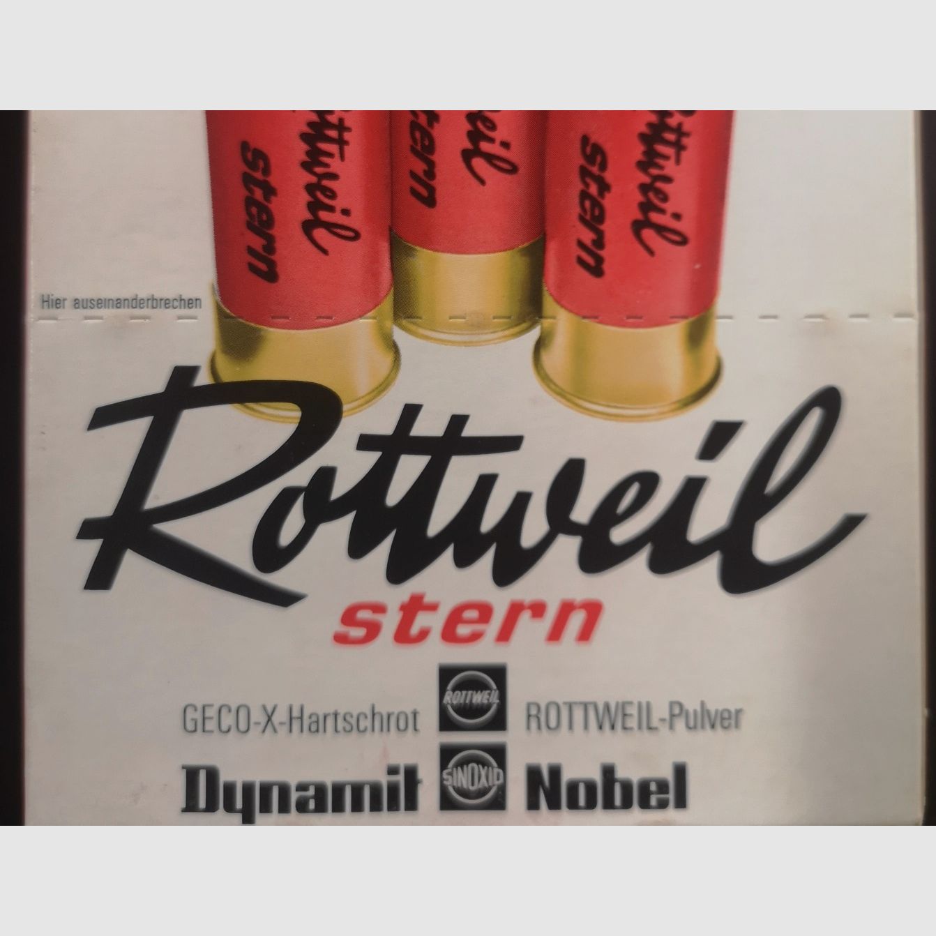 Shotgun cartridges 70 pcs. Rottweil / Geco 12/67.5 3.0mm