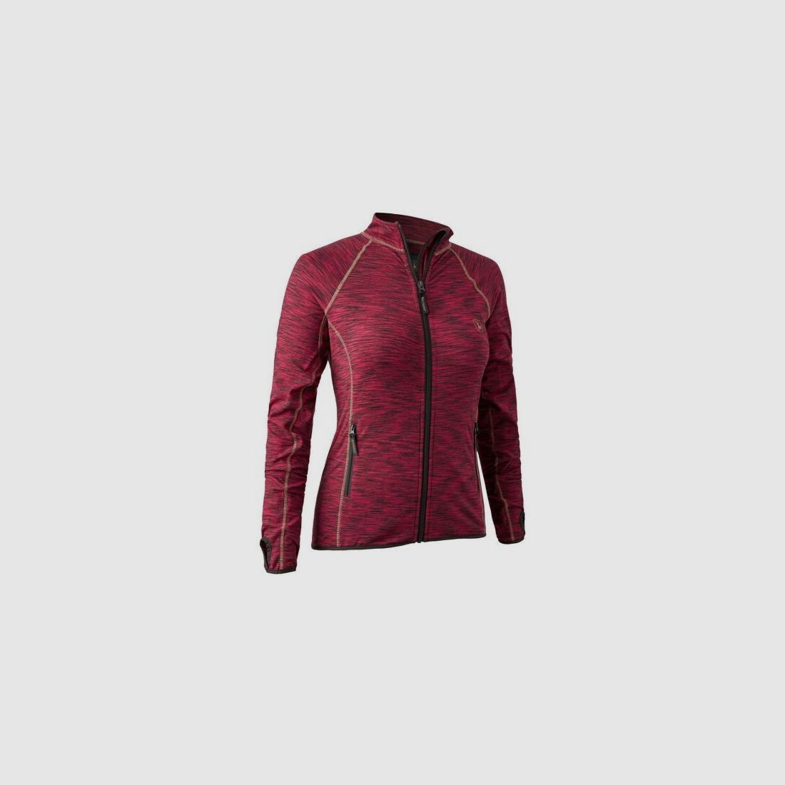 Deerhunter Lady Insulated Fleece Jacke Red melange
