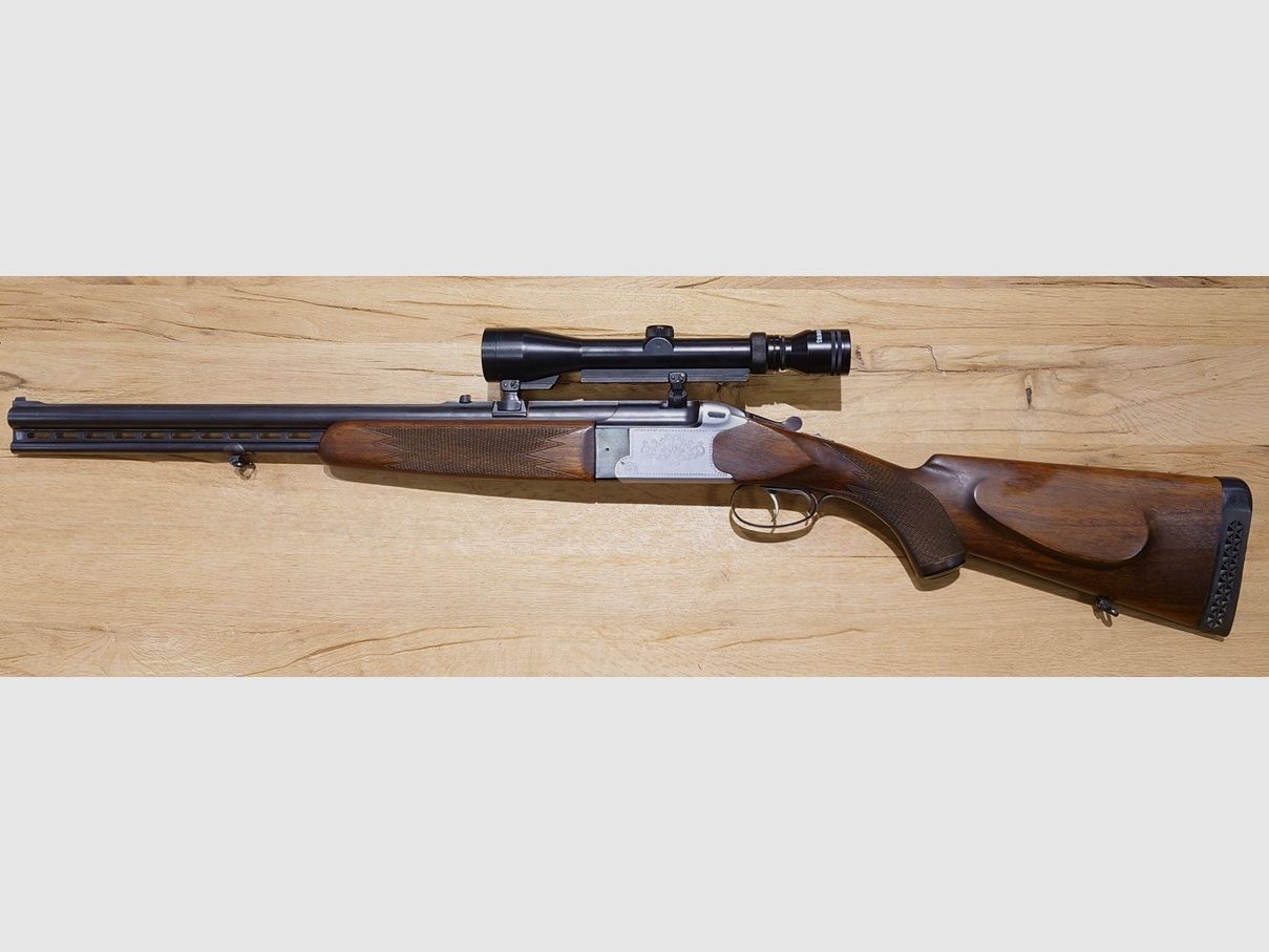 Bockbüchsflinte Kettner Mod. Puszta Cal. 7x65R 12/70