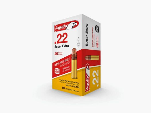 AMUNICJA KULOWA AGUILA .22 LR SUPER EXTRA 40GR