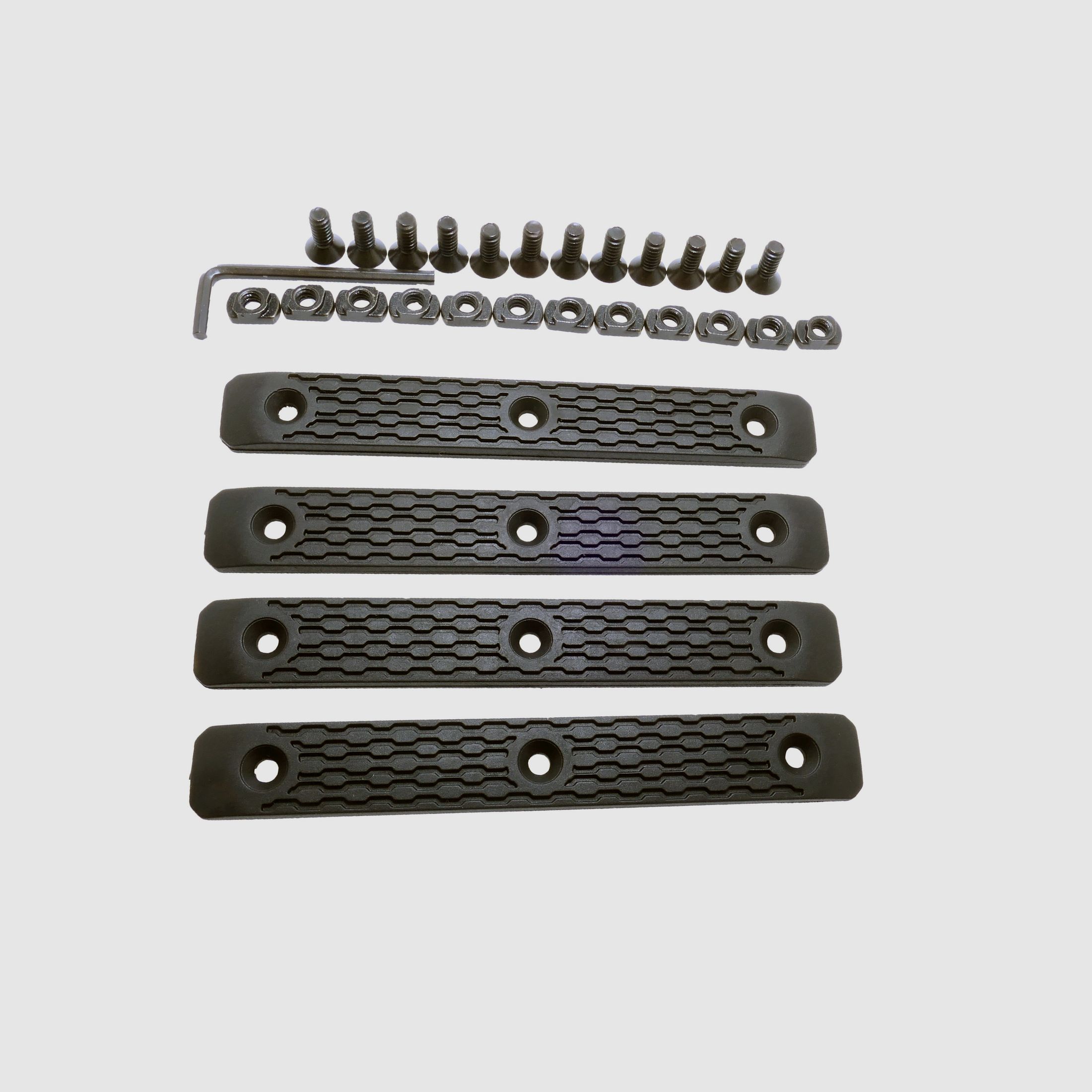 AlphaRailCover für M-Lok 4er Set