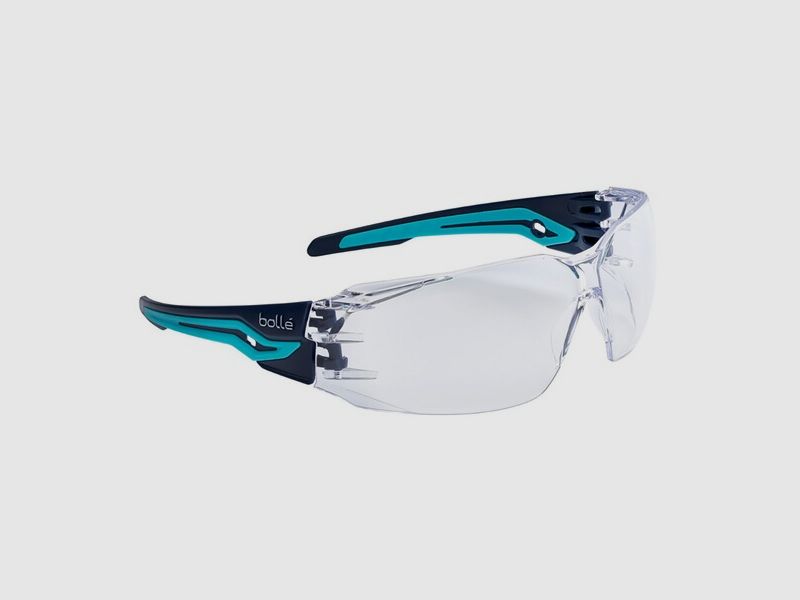 Tactical Brille Bollé® "Silex" Klar - Schutzbrille mit UV Filter + ballistischer Widerstand