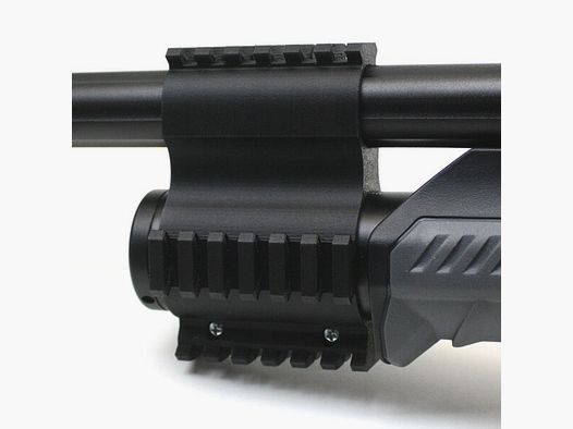 Carbon Tankklemme, Bottle Clamp 65mm mit 4x Picatinny für AEA Megalodon