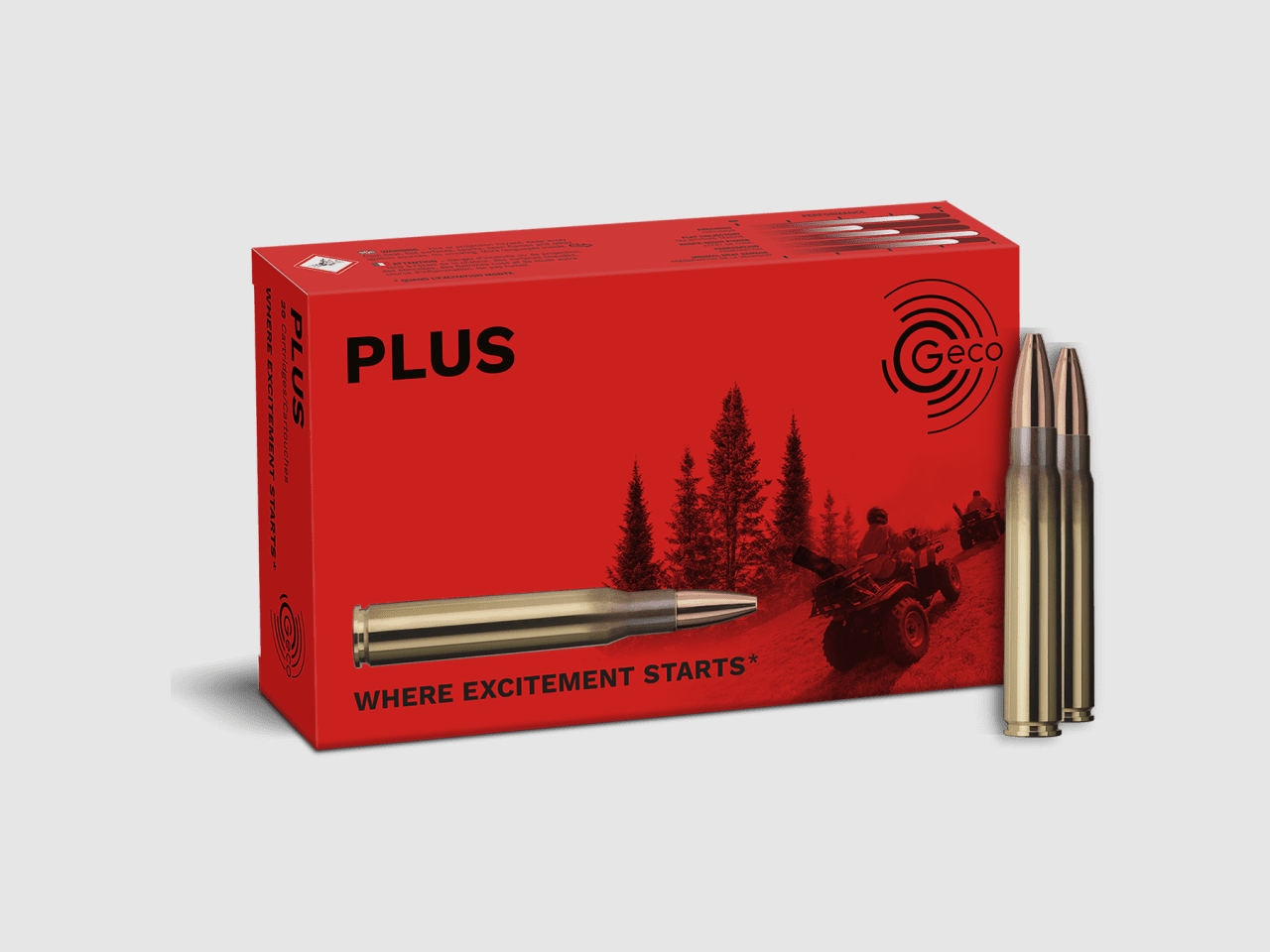 Geco 9.3x62 Plus 255 gr. - 20 pcs