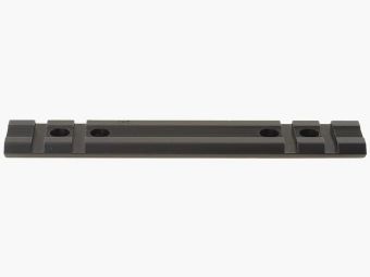 Weaver Top-Mount Base #417 matte black for Mossberg 500 and others.