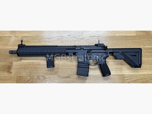 Heckler & Koch GmbH MR223 A3 Sport 14,5" versión especial MGBs - guardamanos largo - placa final QD - tope de mano