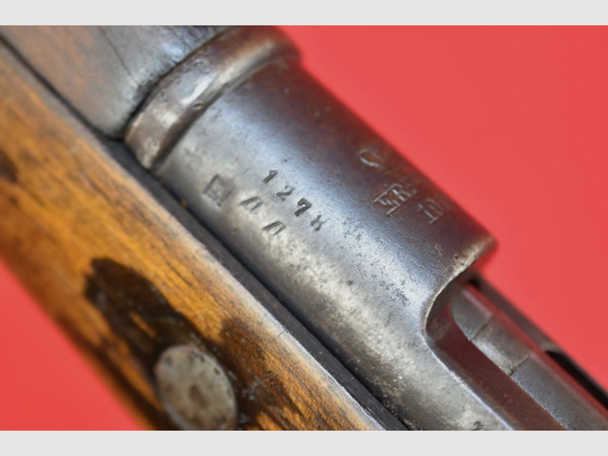 Karabiner Mauser 98a, Erfurt 1918 – unbrauchbar gemacht, Bild 26 von 34