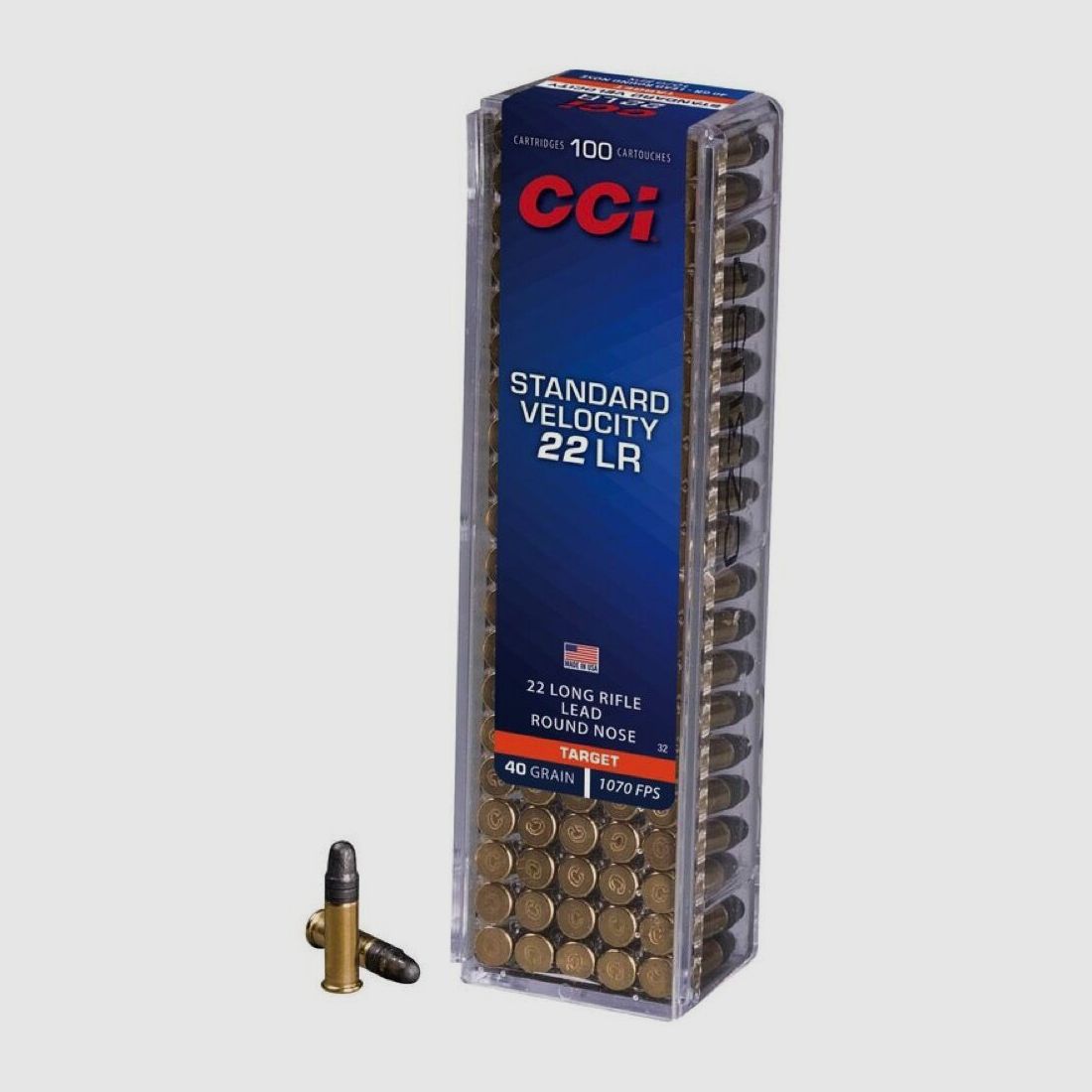 CCI Standard LRN 40grs 100pcs .22lr, image 2 sur 2