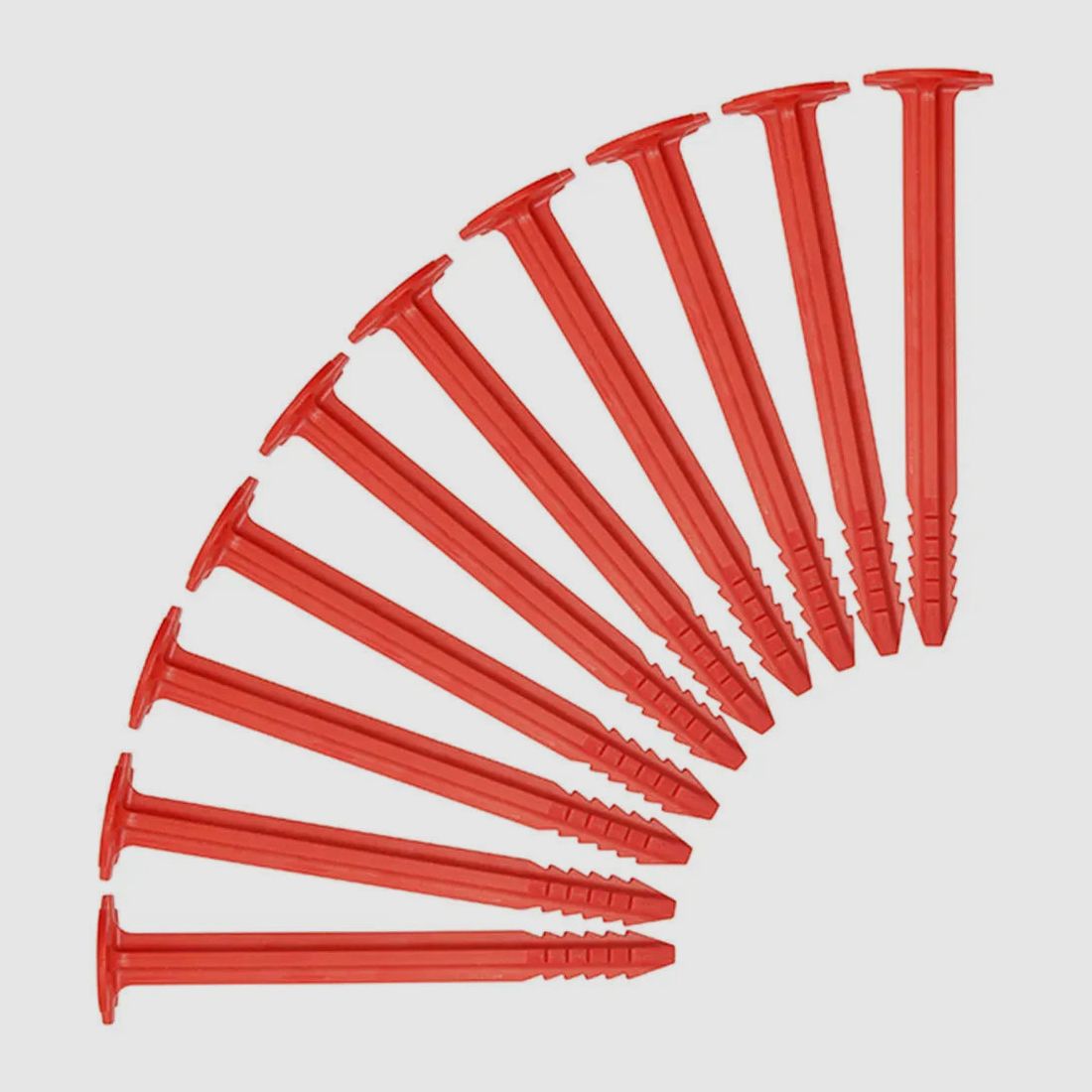 SwissPiranha Swiss Piranha Hering Set 10 Peg RT150 rot