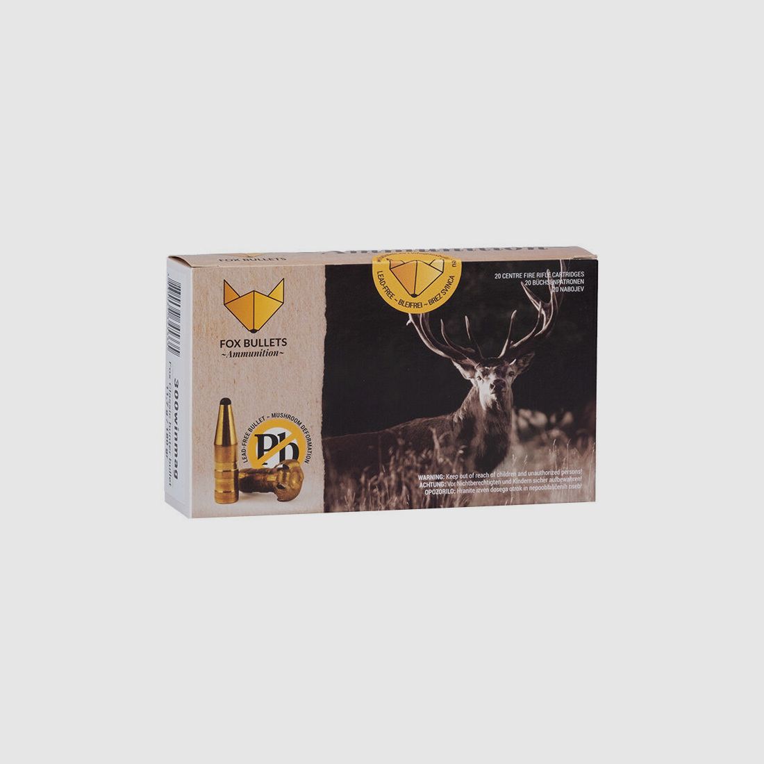Fox-Bullets .300 Win. Mag. 11,7g/180gr