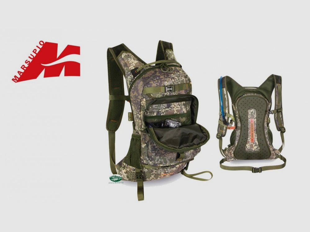MARSUPIO Rucksack Wildleder Camouflage für Büchse 18l, Bild 2 von 2