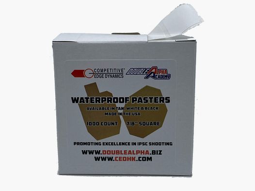 CED/DAA Parche de bala impermeable - Blanco