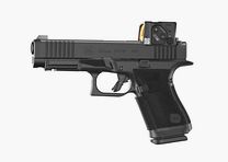 Pistole Glock 49 Gen6, A-Cut Combo, 9×19, Reflexvisier Aimpoint COA, 15 Schuss