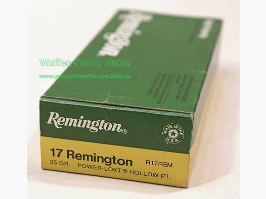 Remington - USA Rifle Cartridges .17 Rem.