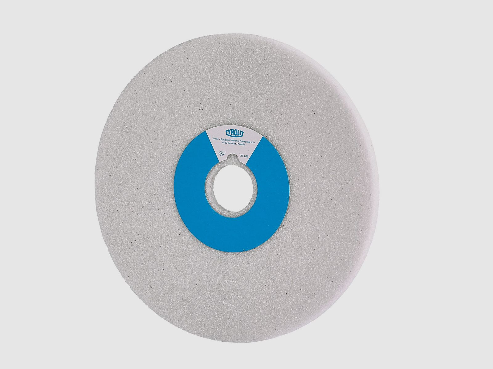 Edelkorund-Schleifscheibe wei