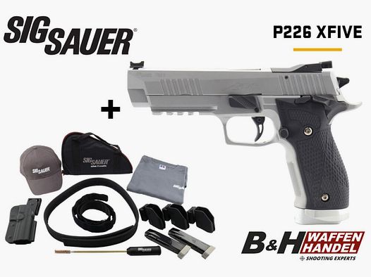 Sig Sauer	 P226 X-Five Supermatch 9mm mit IPSC Champions-Package Pistole X5 X-5 Super Match