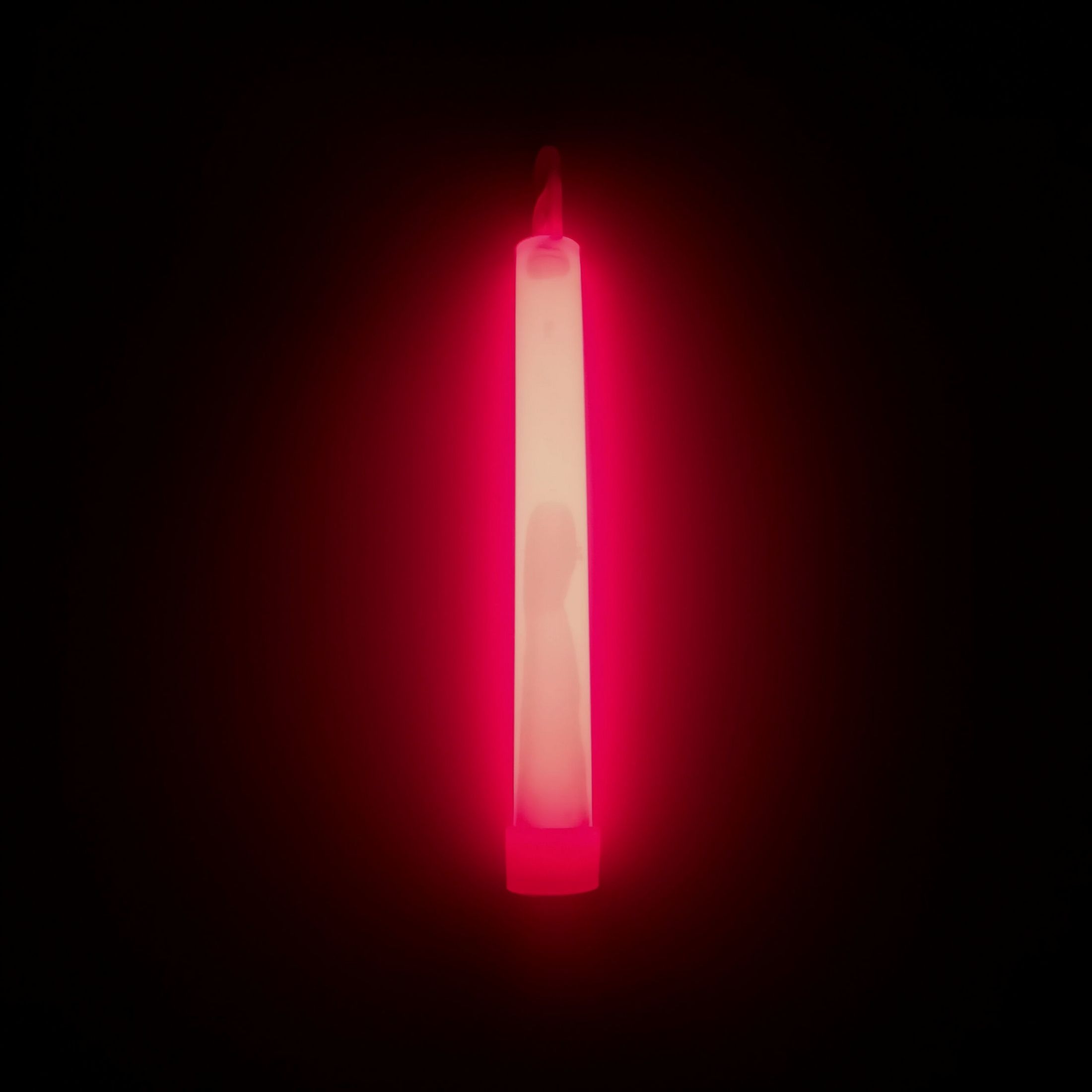 Glow stick 1.5x15cm, 8-12 hours - Red