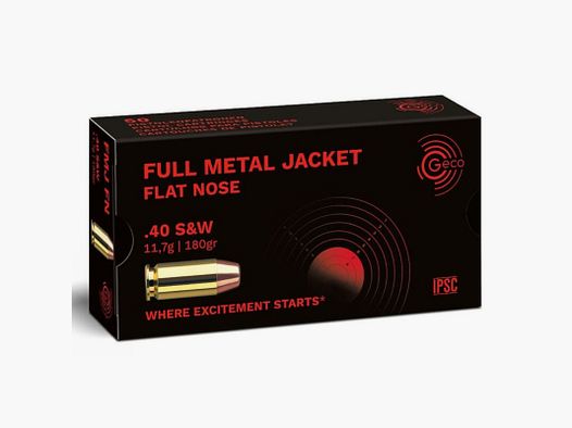 Geco .40 S&W, VM FL