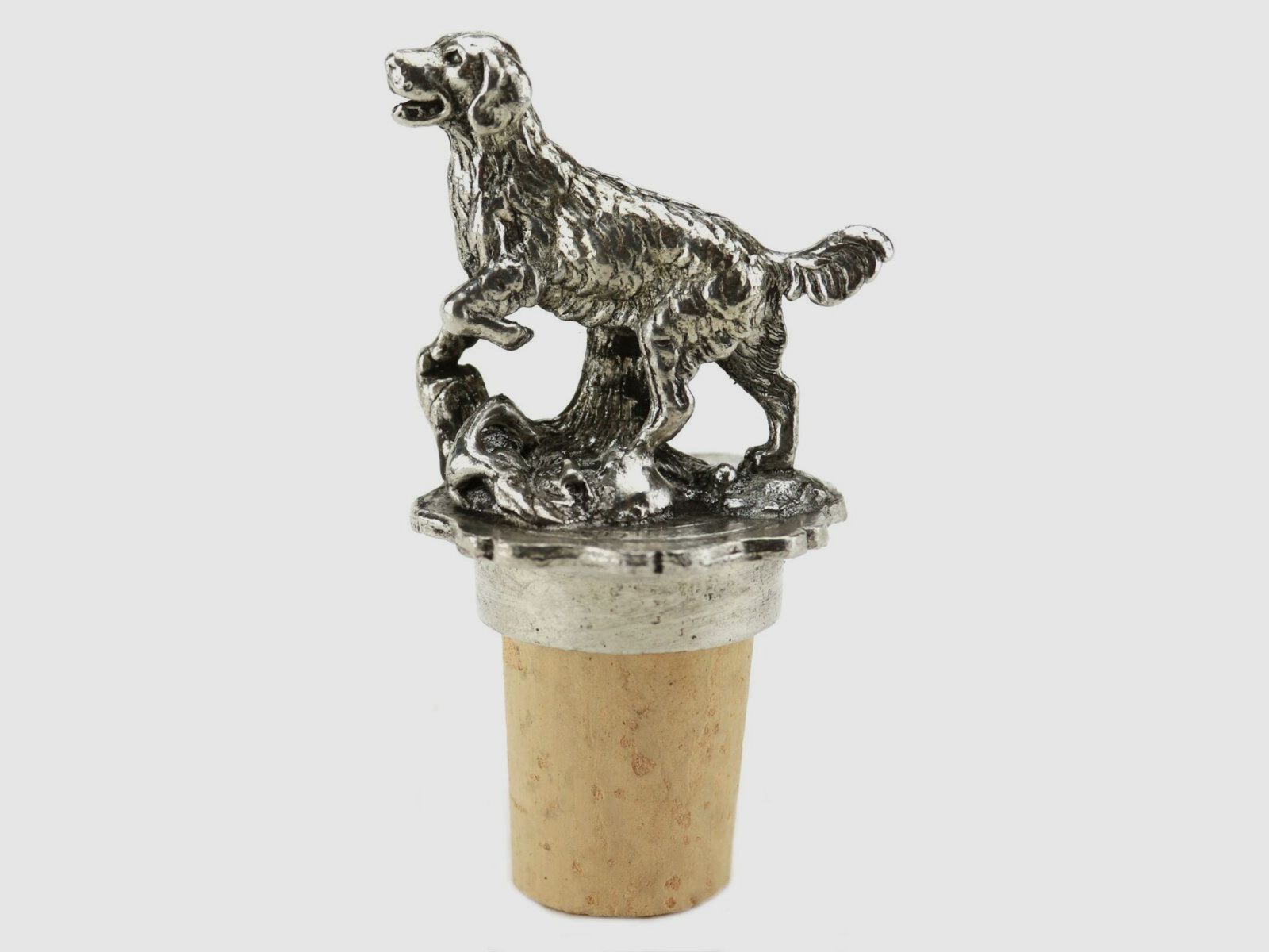 Lovergreen Accessoires Motiv Hund auf der Jagd Weinflaschenkorken