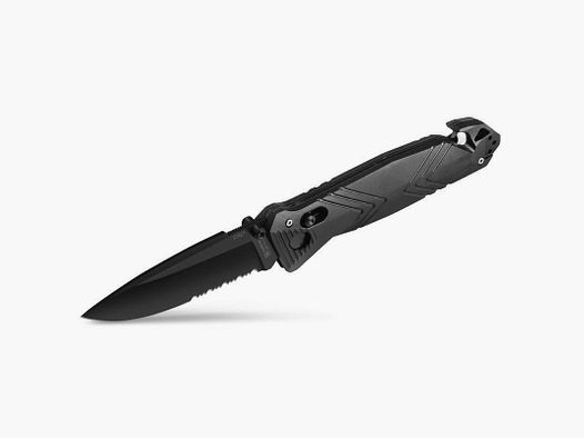 Knife CAC Serration PA6 FV Black