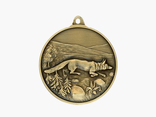 Steinhauer&Lück Jagdmedaille Fuchs 40mm Bronze