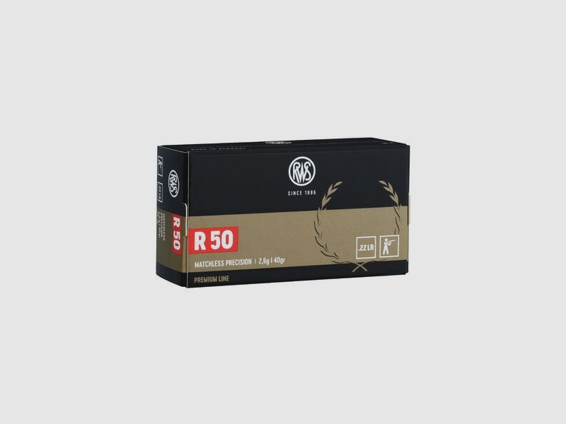 RWS .22 R 50 2,6g/40gr