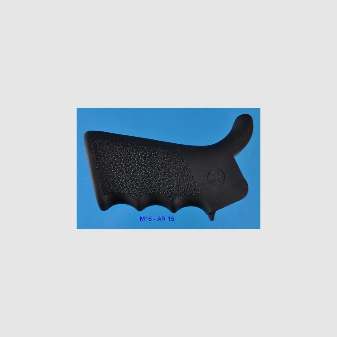 HOGUE Gummigriff m. für M16 / Colt AR15 Gewehre schwarz mit Beaver-Tail